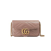 [스페셜오더]GUCCI-476433 9022 구찌 GG 마몽 화이트 수퍼 미니백