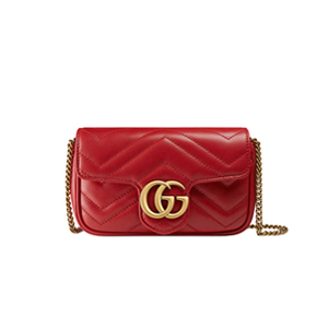 GUCCI-476433 6705 구찌 라이트 핑크 GG 마몽 수퍼 미니백