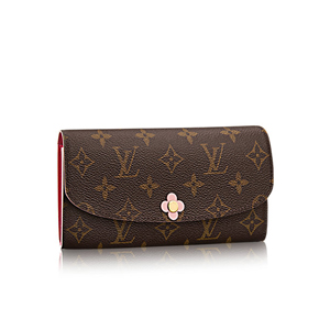 LOUIS VUITTON-N63546 루이비통 다미에 아주르 로즈발레린 에밀리 월릿