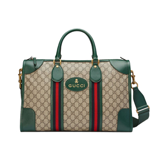 [스페셜오더]GUCCI-459311 8855 구찌 소프트 GG 수프림 Web 미디엄 더플백