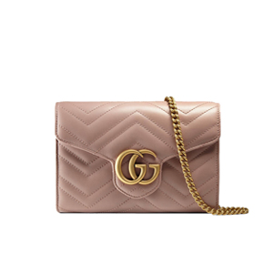 [스페셜오더]GUCCI-474575 1000 구찌 GG 마몽 블랙 마틀라세 미니백