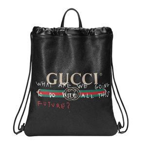 [스페셜오더]GUCCI-494053 8134 구찌 Gucci Coco Capitan 프린트 가죽 드로우스트링 백팩 레드