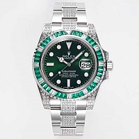 ★[AR팩토리]ROLEX-롤렉스 서브마리너 데이트 스틸 핑크 에디션 남녀공용 시계 40mm