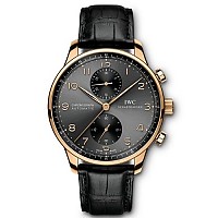 [스페셜오더]IWC-IW371491 아이더블유씨 포르투기저 크로노그래프 스틸 블루다이얼 남성워치41mm