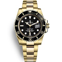 [스페셜오더]ROLEX-로렉스 서브마리너 데이트 옐로우골드 스틸 블루다이얼 남성시계40mm