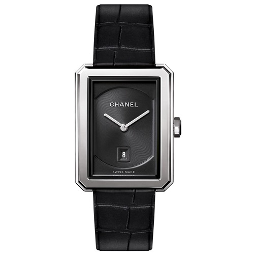 CHANEL-H4884 샤넬 보이 프랜드 데이트 미디엄 스틸 레이디스 워치26mm