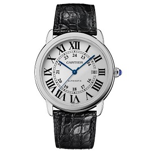 [스페셜오더]Cartier-까르띠에 롱드 솔로 드 까르띠에 쿼츠 스틸 브레이슬릿 워치36mm