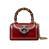 [스페셜오더]GUCCI-488667 9176 구찌 띠아라 프린트 프레임 화이트가죽 미니 탑 핸들백