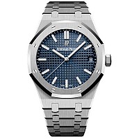 [ZF]AP-오데마피게 로얄 오크 JUMBO 엑스트라-씬 18K 옐로우골드 블루 39mm 1:1 Best Edition-15202BA