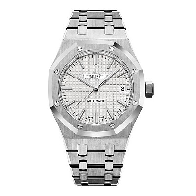 [스페셜오더]Audemars Piguet-오데마피게 로얄 오크 듀얼타임 파워리저브 스틸 화이트 41mm