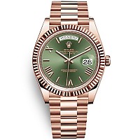 [스페셜오더]ROLEX-롤렉스 데이-데이트 옐로우 골드 실버 남성시계 40mm