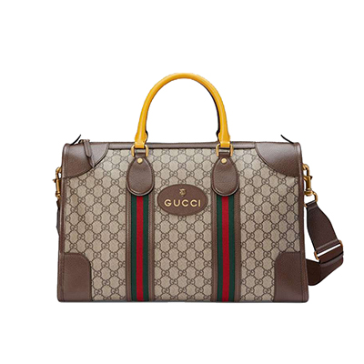 [스페셜오더]GUCCI-459311 8855 구찌 소프트 GG 수프림 Web 미디엄 더플백