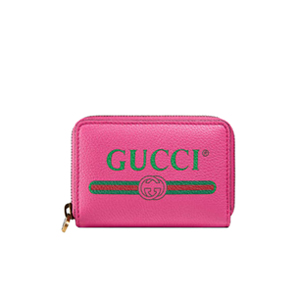 [스페셜오더]GUCCI-496319 8820 구찌 프린트 로고 화이트 카드 케이스