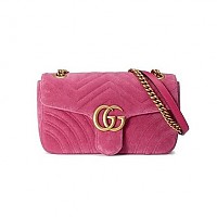 GUCCI-443497 4143 구찌 블루 GG 데님 GG 마몽 스몰 숄더백