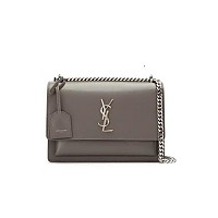 [스페셜오더]SAINT LAURENT-442906 생 로랑 다크 레드 브론즈 메탈 모노그램 미디엄 선셋백