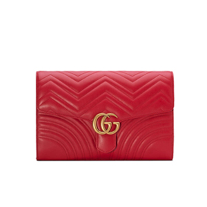 [스페셜오더]GUCCI-498079 9689 구찌 베이지/블랙 GG 마몽 클러치