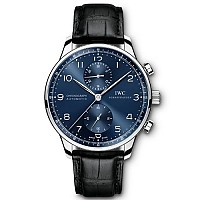 [스페셜오더]IWC-IW371445 아이더블유씨 포르투기저 크로노그래프 스틸 실버다이얼 Mans시계41mm