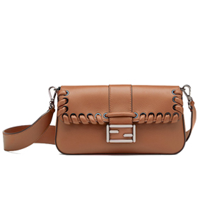 [스페셜오더]FENDI-8BR600 펜디 블루 더블 F 데님 바게트 라지