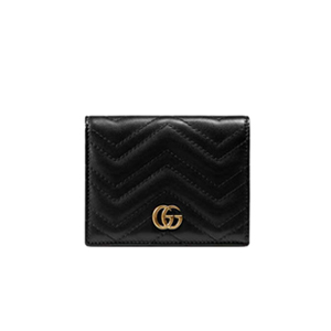 GUCCI-466492 4370 구찌 GG 마몽 꽃자수 데님 카드 케이스