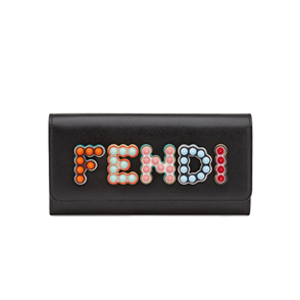 [스페셜오더]FENDI-8M0365 펜디 송아지 가죽 네이비 체인 지갑