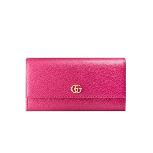 [스페셜오더]GUCCI-456116 5752 구찌 GG 마몽 콘티넨탈 핫핑크 장지갑