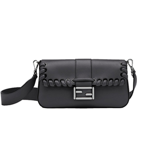 [스페셜오더]FENDI-8BR600 펜디 블루 더블 F 데님 바게트 라지