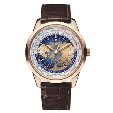 [스페셜오더]JAEGER LECOULTRE-예거 르쿨트르 지오피직 유니버설 타임 스틸 워치 42mm