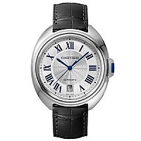 [스페셜오더]Cartier-까르띠에 끌레 드 핑크골드 가죽스트랩 워치40mm