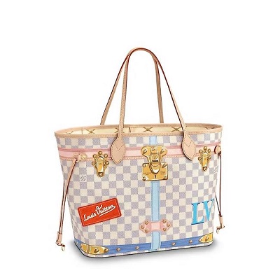 LOUIS VUITTON-M11263 루이비통 라군 블루 모노그램 타일 네버풀 MM