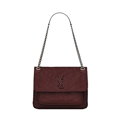 [스페셜오더]YSL-577999 생 로랑 화이트 빈티지 NIKI 쇼핑백 33cm