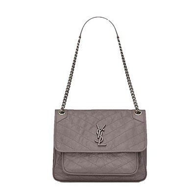 [스페셜오더]YSL-577999 생 로랑 화이트 빈티지 NIKI 쇼핑백 33cm