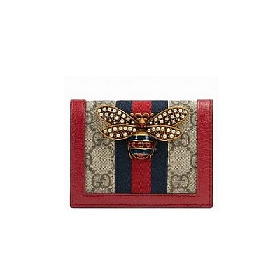 [스페셜오더]GUCCI-476072 4160 구찌 퀀 마가렛 가죽 카드 케이스