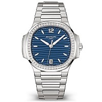 [스페셜오더]PATEK PHILIPPE-7118 파텍 필립 노틸러스 데이트 스틸 스모크 그레이 워치 35mm