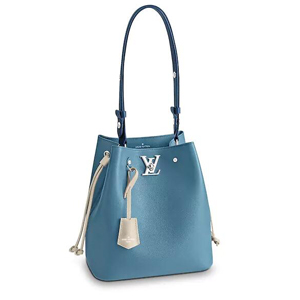 [스페셜오더]LOUIS VUITTON-M51413 루이비통 송아지가죽 블루진 락미 버킷