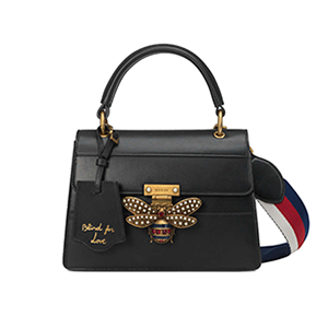 [스페셜오더]GUCCI-476541 9753 구찌 GG 수프림 캔버스 화이트 가죽 Queen Margaret 탑 핸들 백