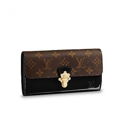 [스페셜오더]LOUIS VUITTON-M61912 루이비통 모노그램 페이턴트 느와르 체리우드 컴팩트 월릿