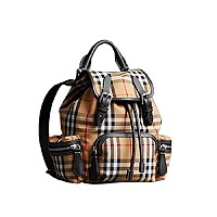 [스페셜오더]BURBERRY-4068951 버버리 라이트블루 로고 프린트 Rucksack 럭색 라지 백팩