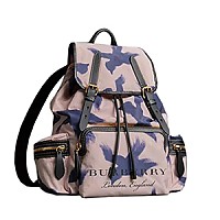 [스페셜오더]BURBERRY-4068951 버버리 블랙 로고 프린트 Rucksack 럭색 라지 백팩