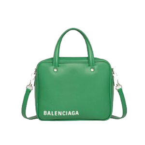 [스페셜오더]BALENCIAGA-513995 발렌시아가 송아지 가죽 블랙 트라이앵글 스퀘어 XS