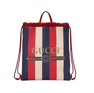 GUCCI 473872-8858 구찌 네오 빈티지GG 수프림 드로우스트링 백팩