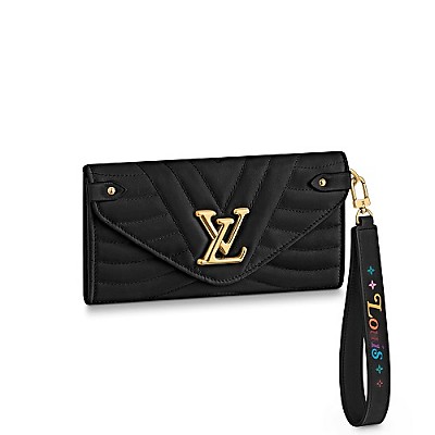 [스페셜오더]LOUIS VUITTON-M63729 루이비통 스무스 핑크 물결 패턴 뉴 웨이브 롱 월릿