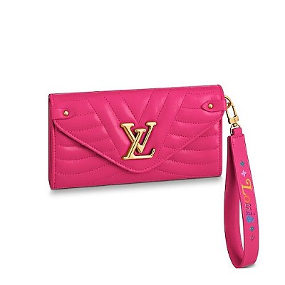 [스페셜오더]LOUIS VUITTON-M63298 루이비통 블랙 물결 패턴 뉴 웨이브 롱 월릿