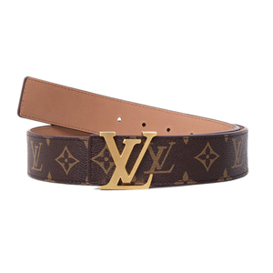 LOUIS VUITTON-5218 LV 골드 로고 BELT