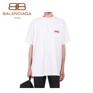 BALENCIAGA-489862 발렌시아가 오버사이즈 SINNERS 티셔츠(2컬러 남여공용)