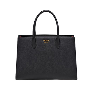 [스페셜오더]PRADA-1BA153 프라다 레드 사피아노 가죽 라지 탑핸들백