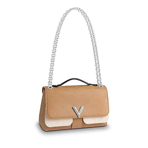 [스페셜오더]LOUIS VUITTON-M44233 루이비통 모노그램 퀴르 플륌 Sesame 베리 체인 숄더백