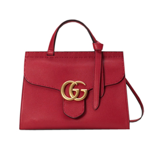 [스페셜오더]GUCCI-421890 6813 구찌 앤틱 로즈 GG 마몽 스몰 탑 핸들백