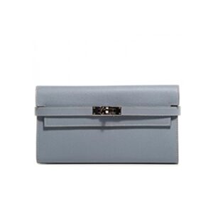 [스페셜오더]HERMES-에르메스 Kelly Wallet 켈리 glacier 블루 월릿 EPSOM ORIGINAL LEATHER 