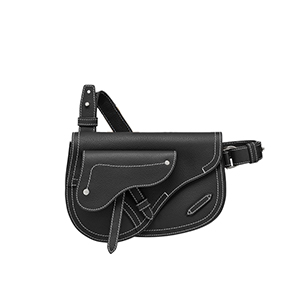 [스페셜오더]DIOR-1ADPO191 디올 블랙 Oblique Galaxy SADDLE 미니 백