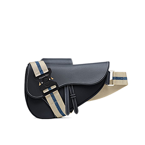 [스페셜오더]DIOR-1ADPO093 디올 블랙 Oblique Galaxy SADDLE 백